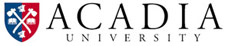 Acadia University Logo